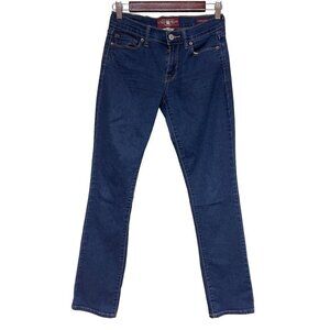 Lucky Brand Sofia Straight Denim Blue Jeans Mid Rise Women's Size 2 26